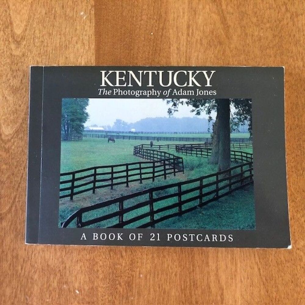 Adam Jones Photography of Kentucky Book of 21 Postcards Derby Barns NEW Vintage